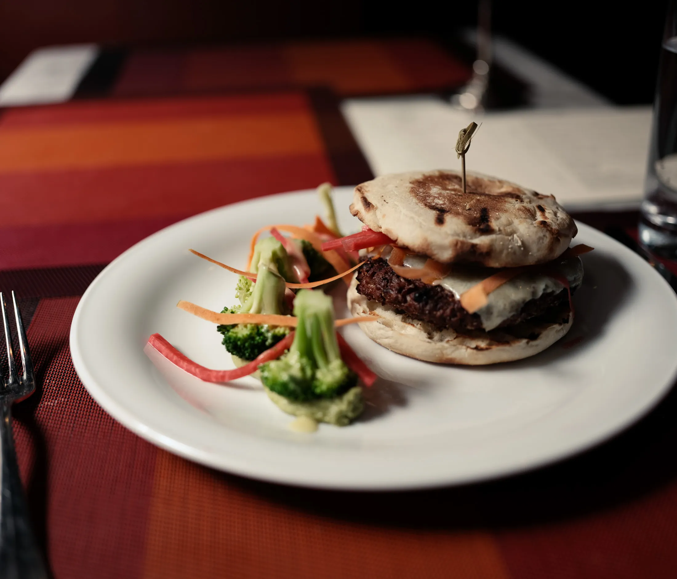 Impossible Burger at David Burke Tavern in New York on August 7, 2019.&nbsp;