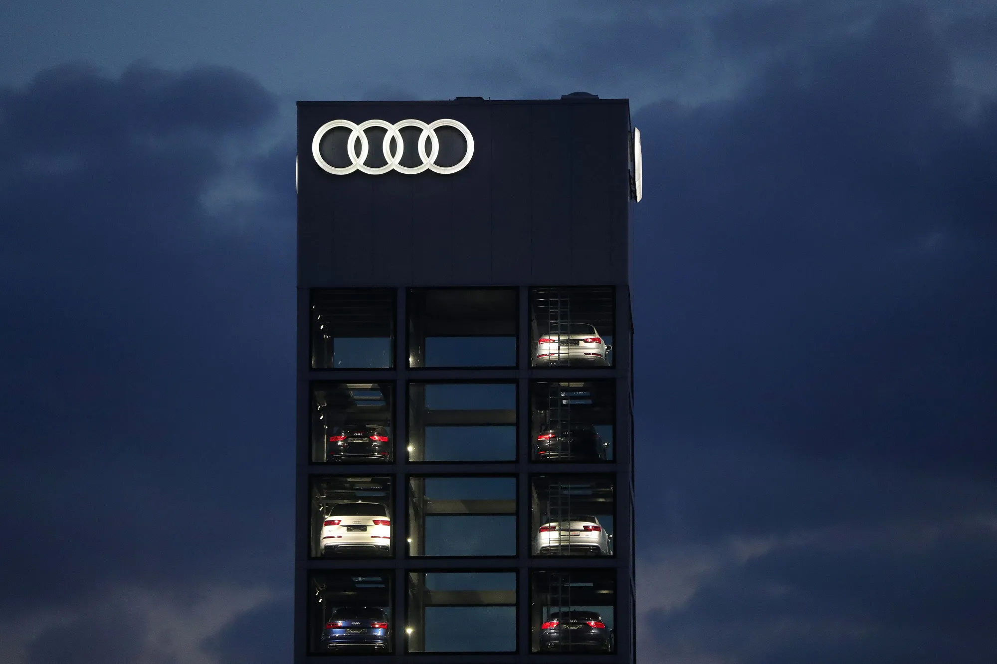 Audi AG Automobile Showroom As CEO Rupert Stadler Remains In Custody