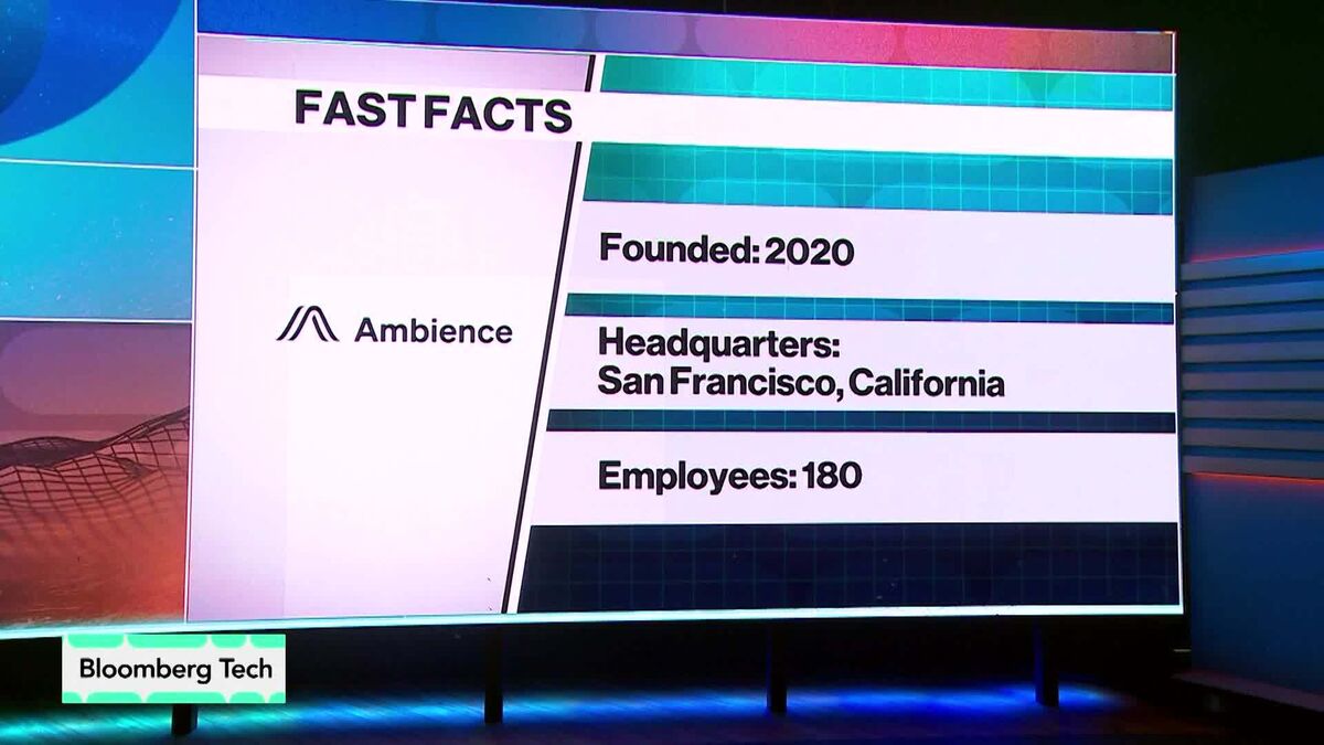 ⚫️ BLOOMBERG: Ambience Healthcare raccoglie 243 milioni di dollari per ottimizzare il lavoro amministrativo dei professionisti medici