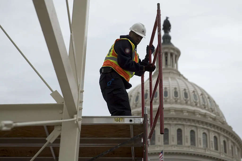 There's always work to be done at the Capitol.
