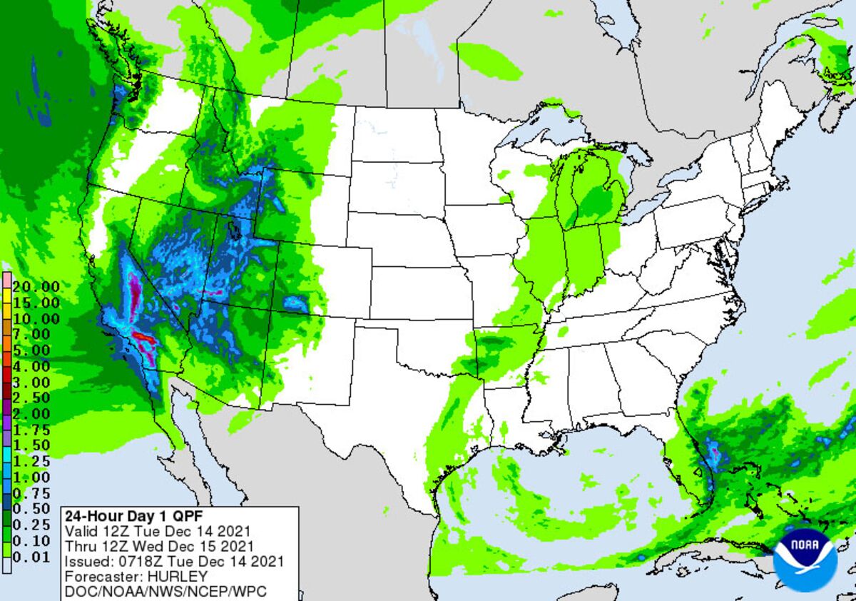 California Battering By High Winds And Heavy Snow To Persist - Bloomberg