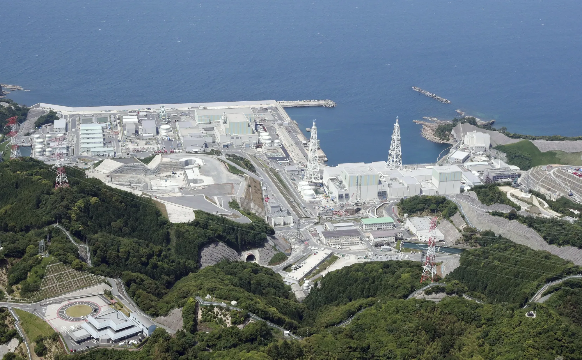 Shimane nuclear power plant.