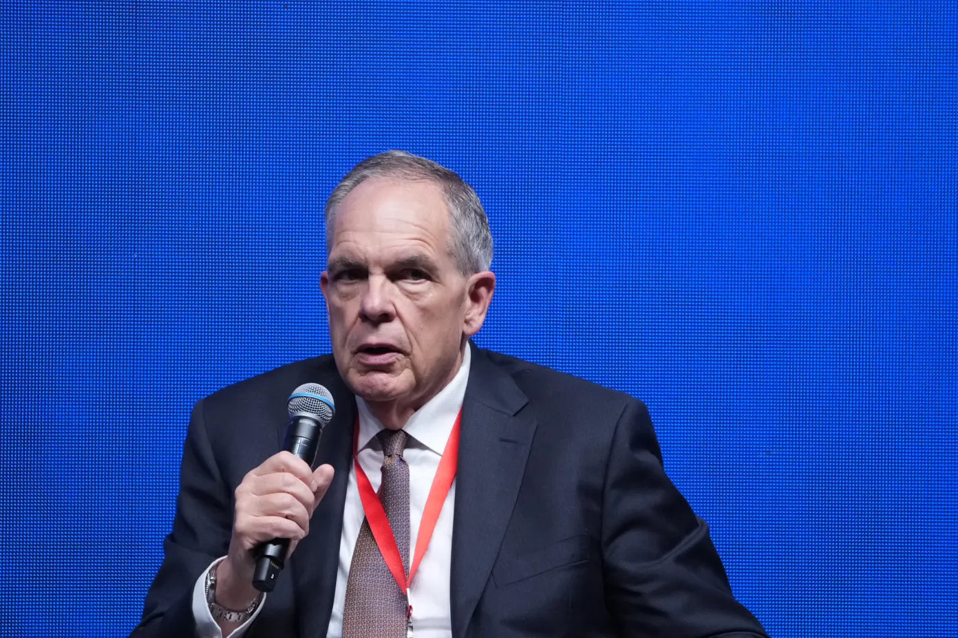 Ronald O'Hanley&nbsp;during the Global Financial Leaders' Investment Summit in Hong Kong, China, on Tuesday, Nov. 4.