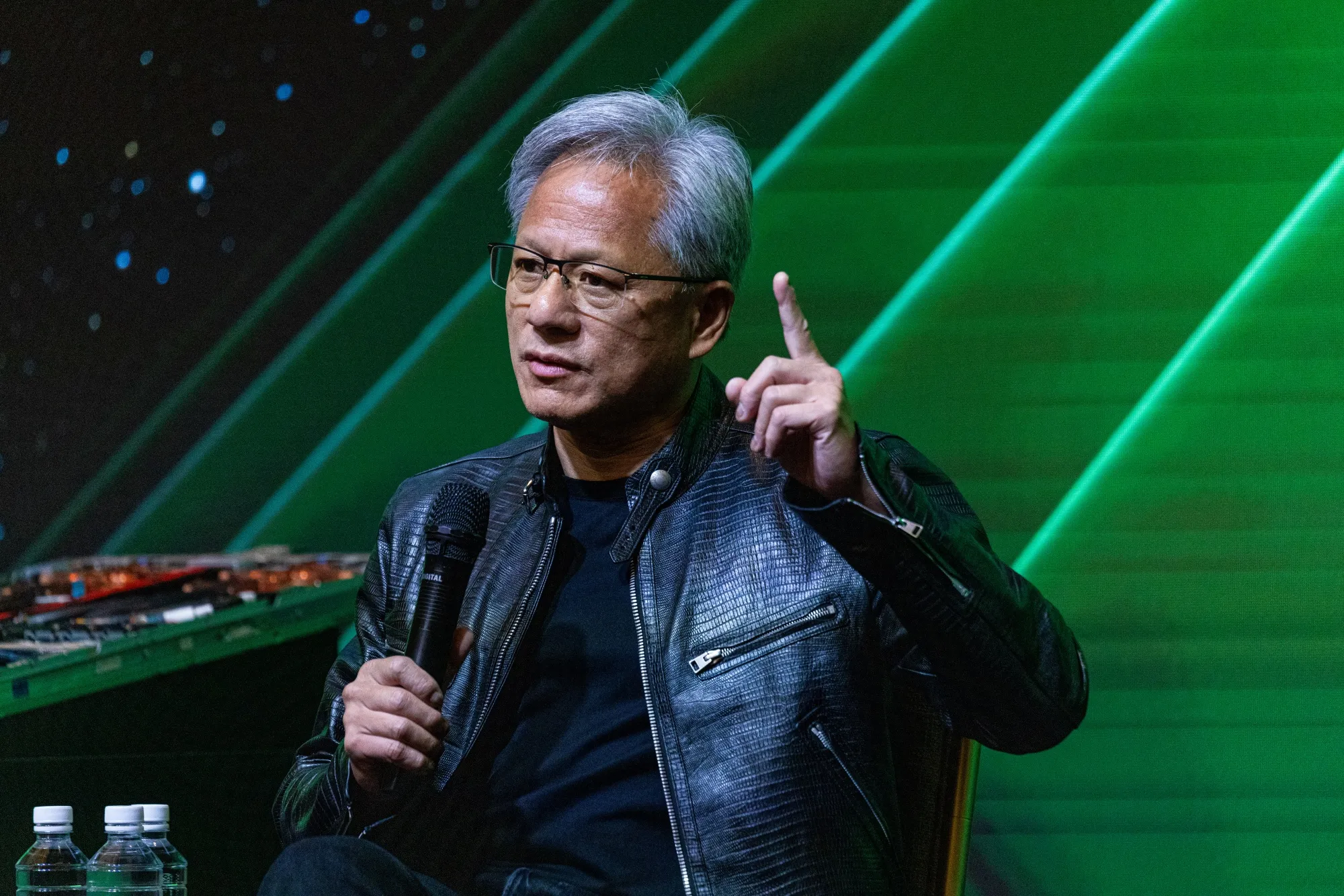 Nvidia CEO Jensen Huang News Conference