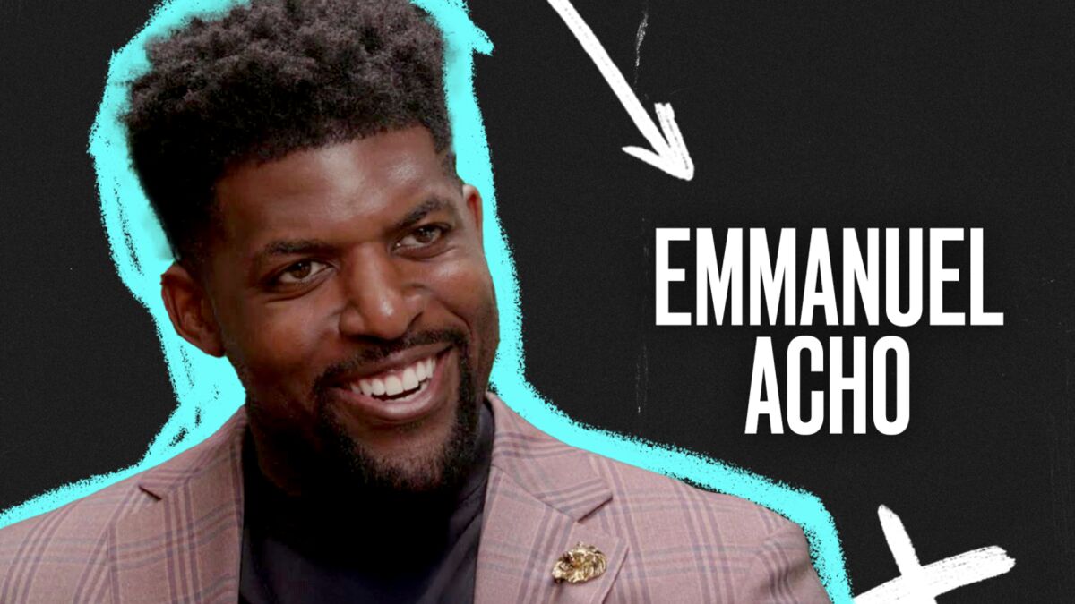 How Emmanuel Acho Keeps Reinventing Himself How Emmanuel Acho Keeps Reinventing Himself