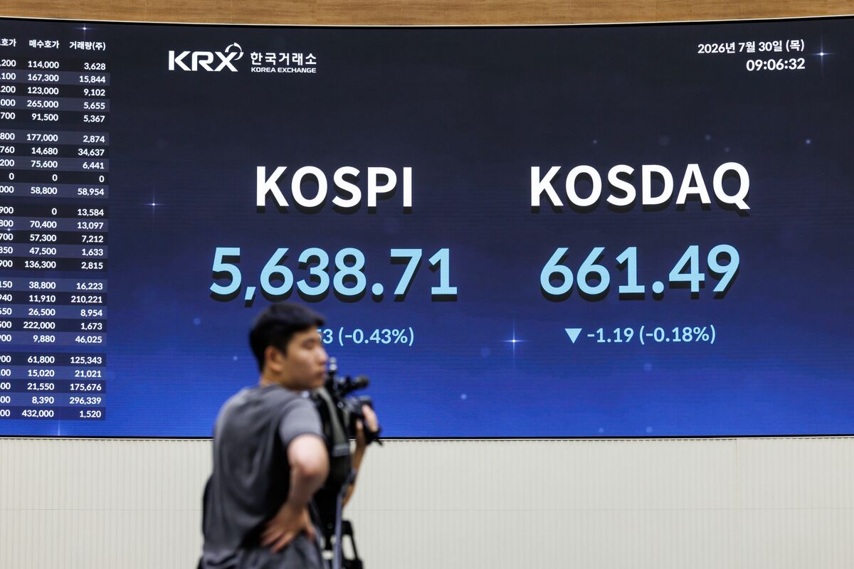 South Korea’s Toolkit Comes Into Focus as Stocks Extend Selloff