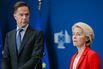 Mark Rutte and Ursula von der Leyen on Sept. 30.