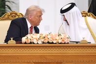 President Trump Makes First Middle East Trip Of His Second Term