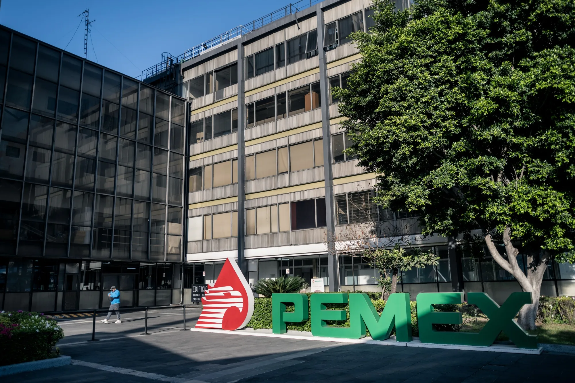 Pemex headquarters in Mexico City.