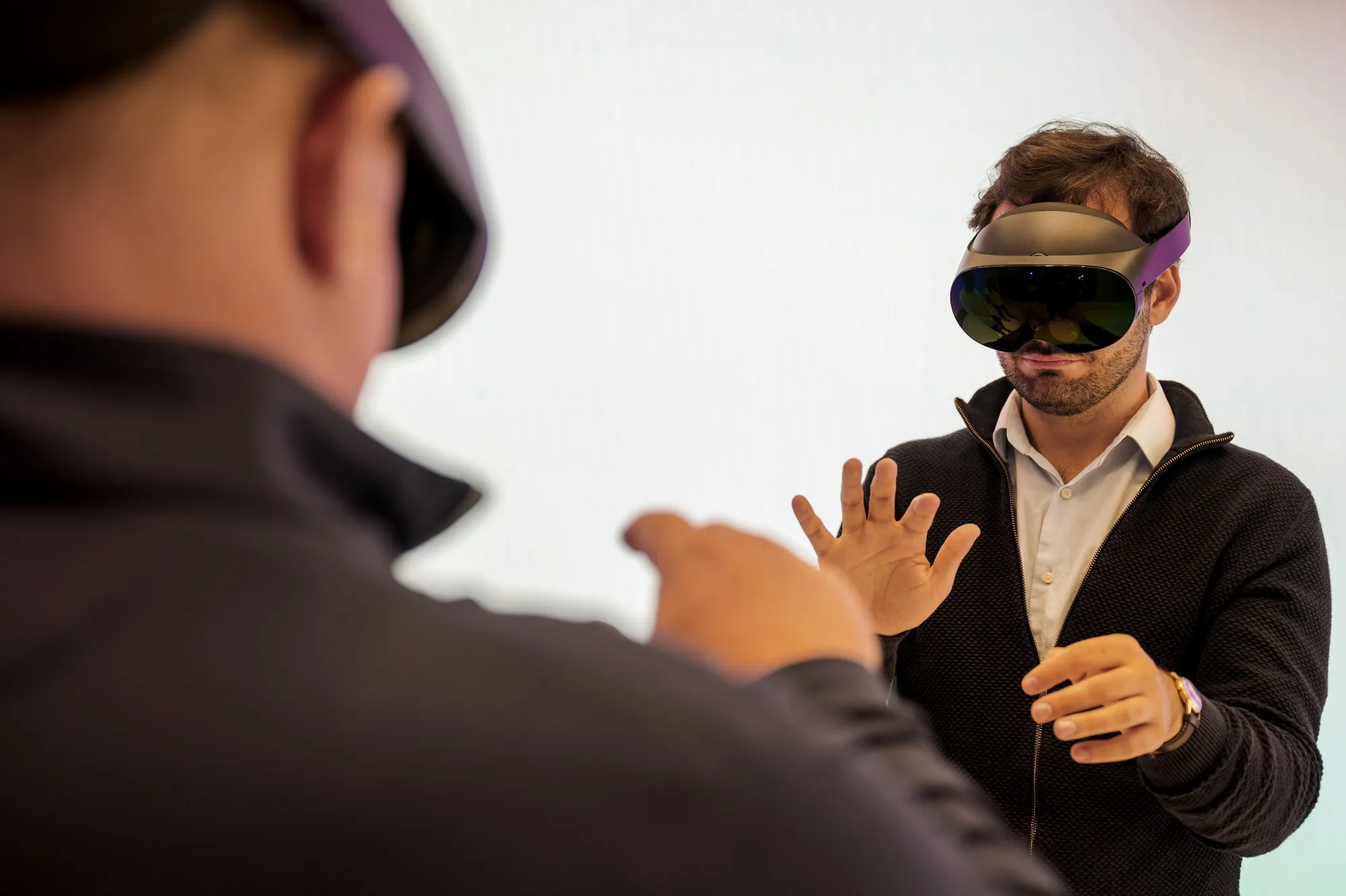 Meta Quest Pro mixed-reality headset.