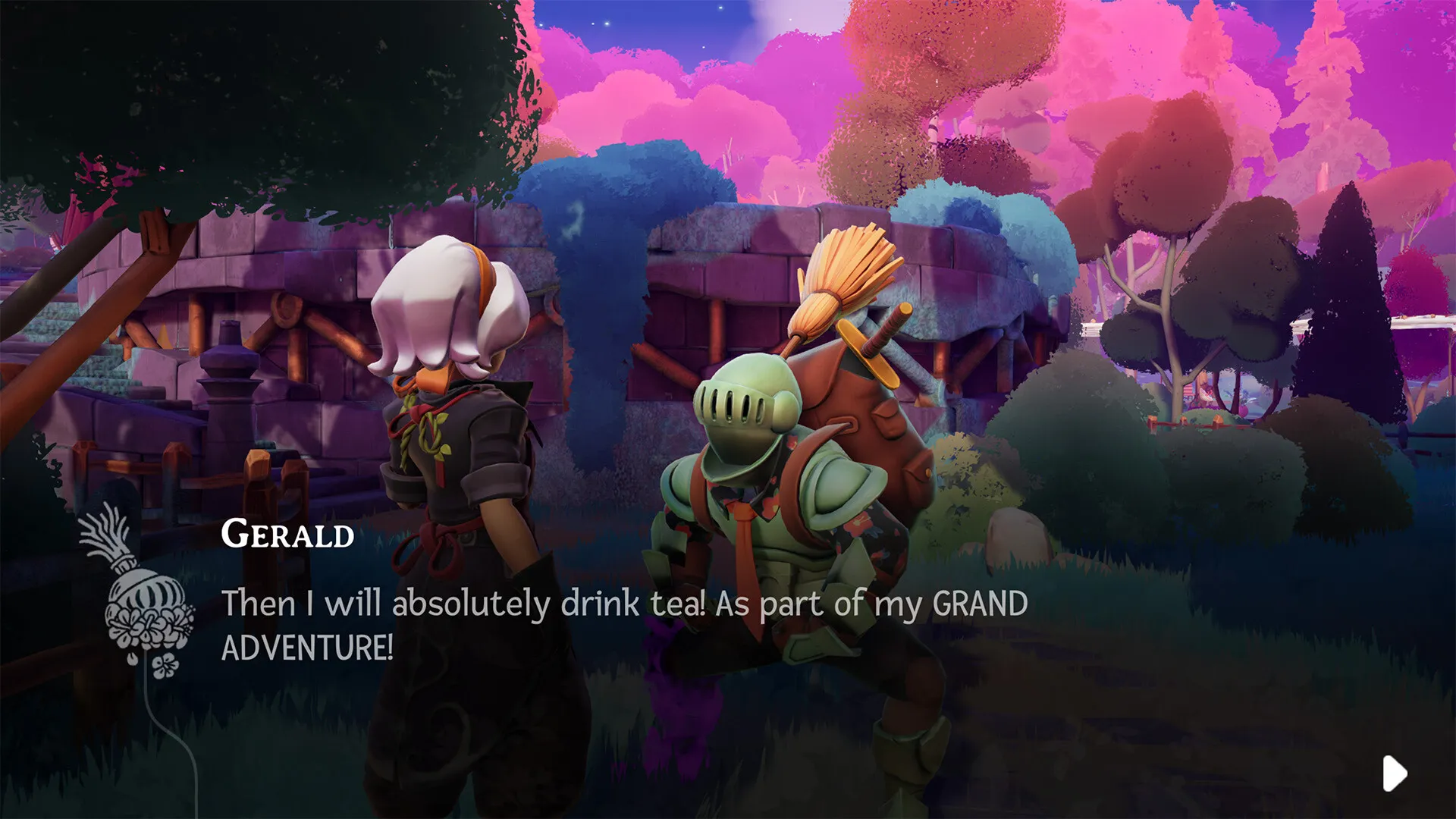Wanderstop is a game by Davey Wreden and Ivy Road about the rituals of tea.