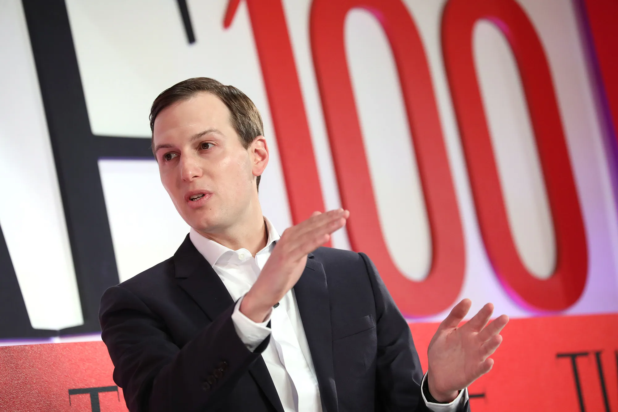 Jared Kushner participates in a panel discussion during the TIME 100 Summit 2019 on April 23, 2019 in New York.
