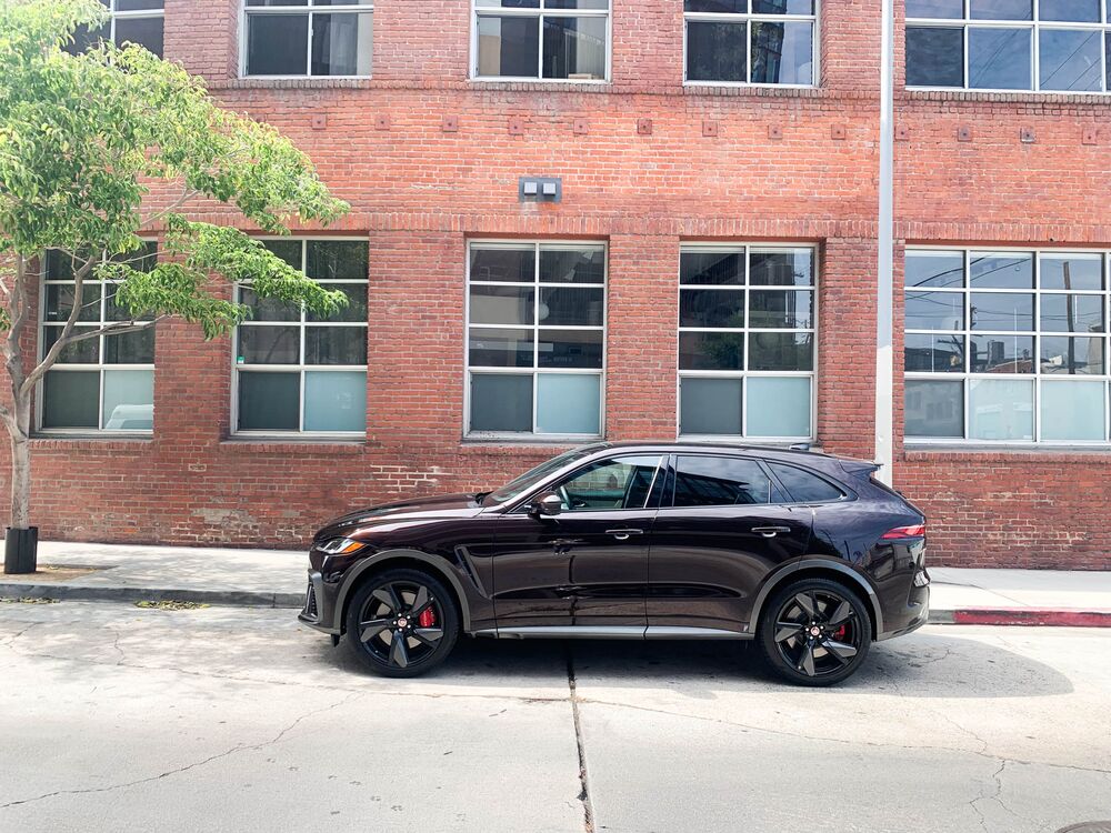 21 Jaguar F Pace Svr Review A 84 600 Ticket Out Of Suv Monotony Bloomberg