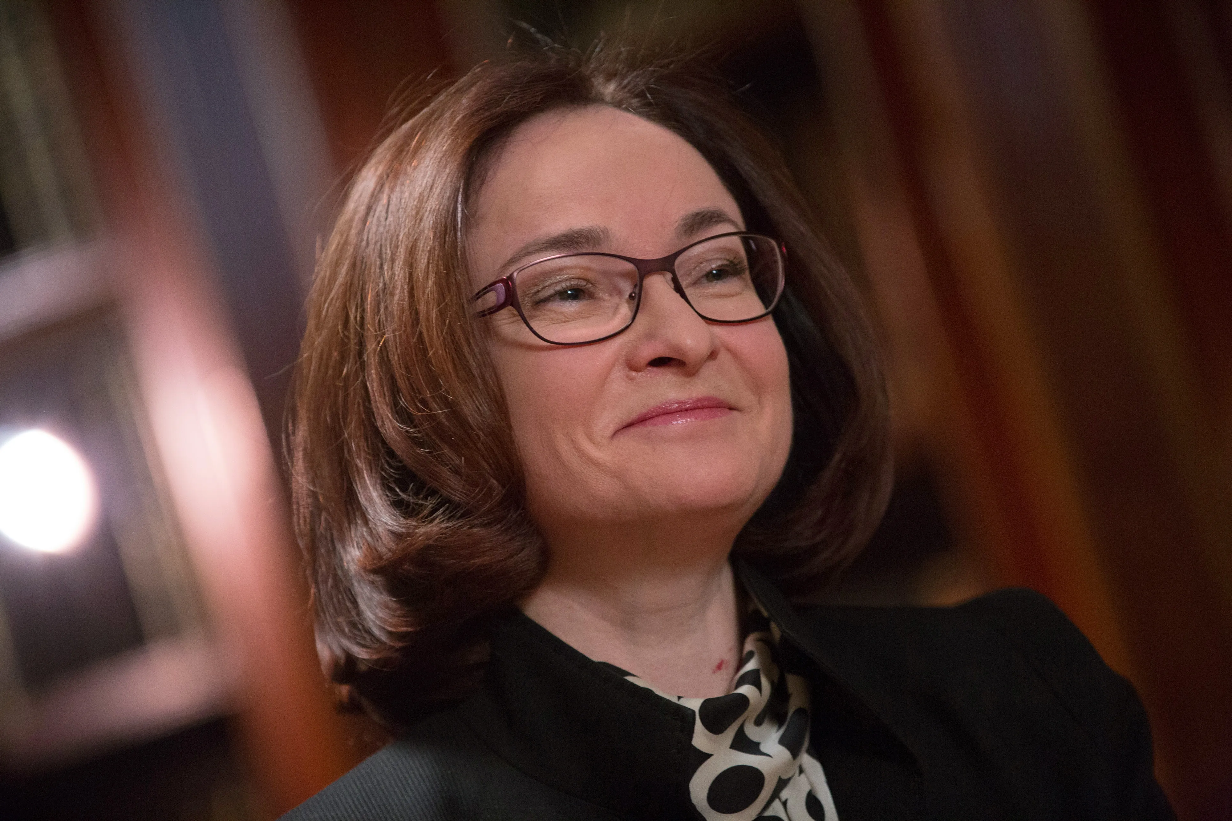 Russian central bank chief Elvira Nabiullina
