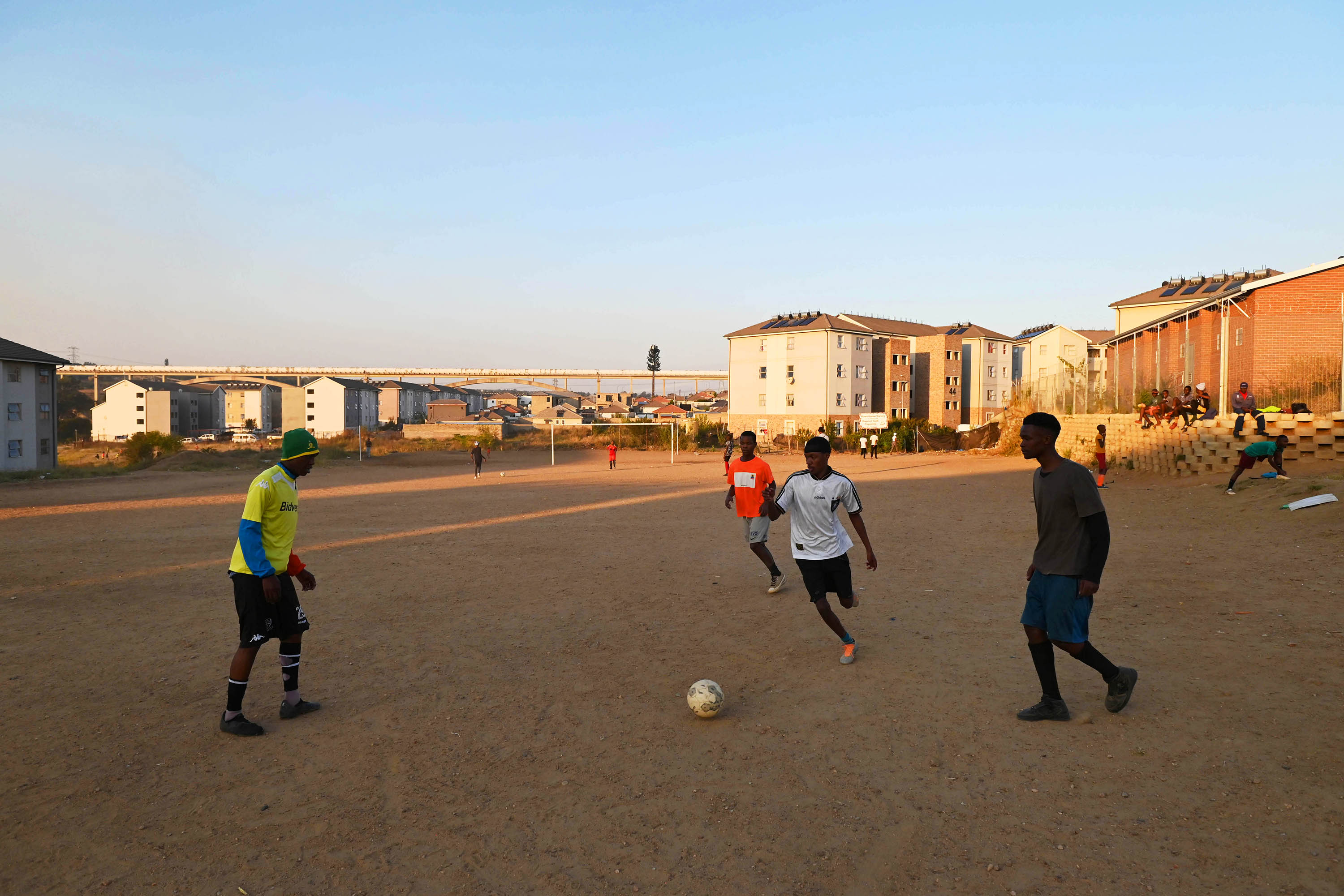 The Riverside View Social Housing Project, near Diepsloot.