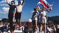 relates to Belarus Rocked by Mass Protests