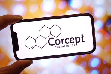 In this photo illustration, the Corcept Therapeutics company