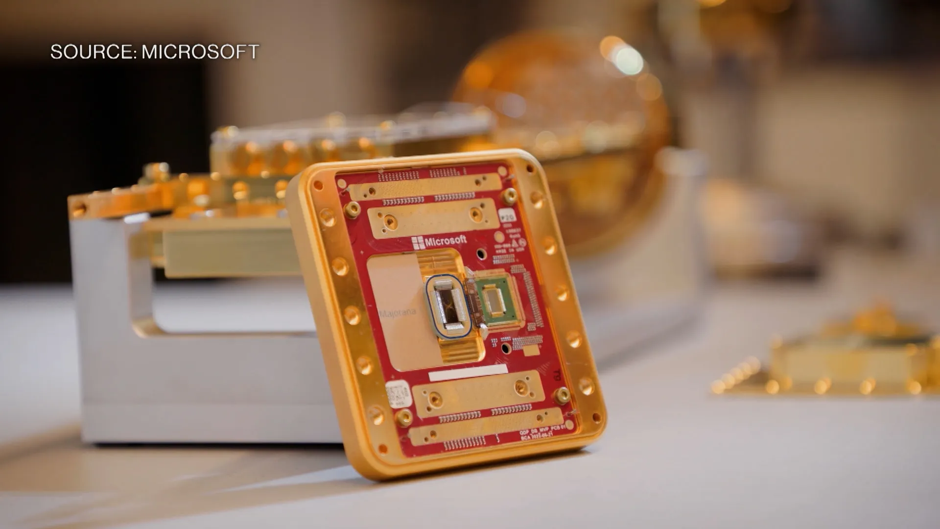 Watch Microsoft Unveils First Quantum Computing Chip - Bloomberg