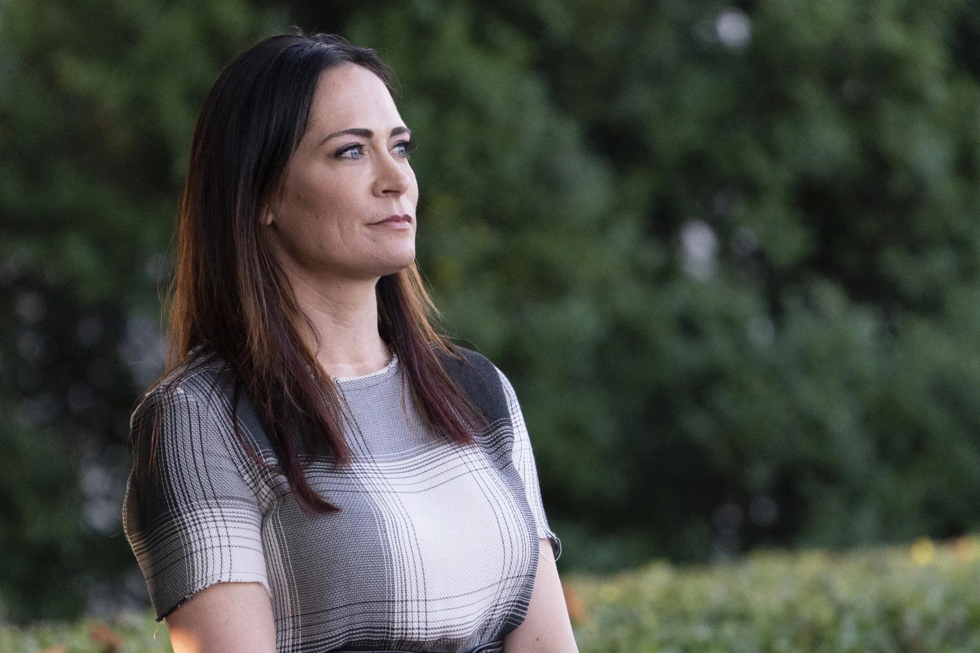 Stephanie Grisham during a Congressional Picnic in Washington on June 21, 2019.&nbsp;