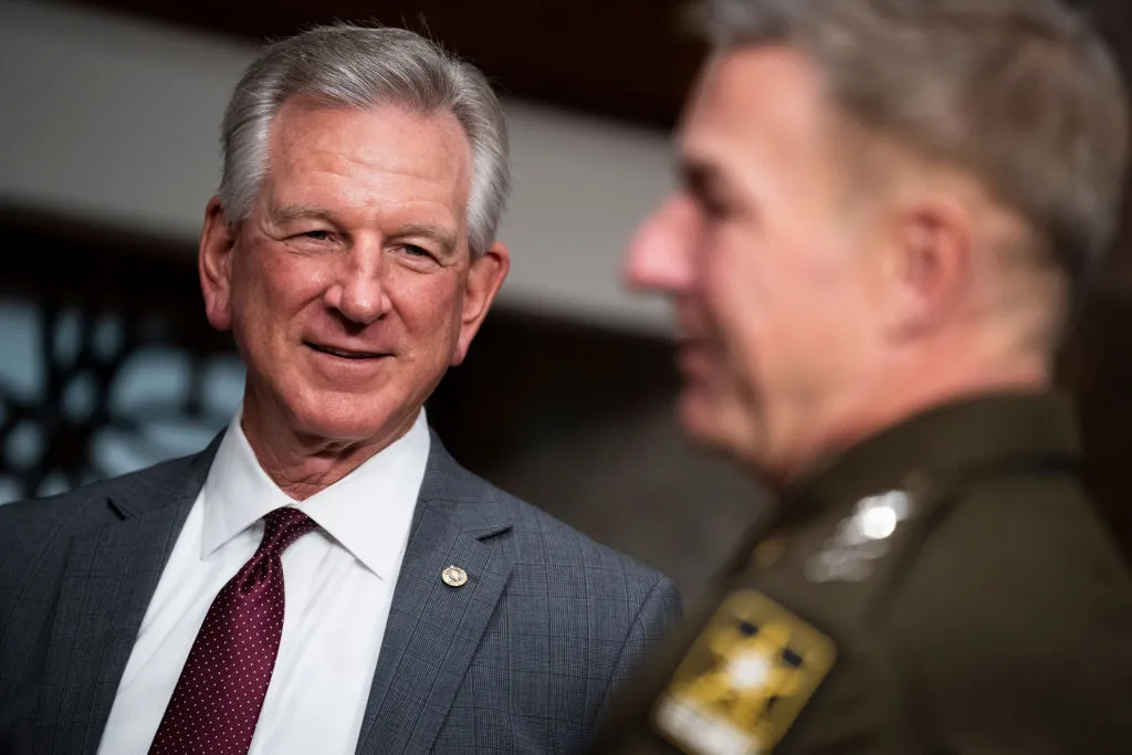 Senator&nbsp;Tommy Tuberville: Helping put&nbsp;the Senate on hold.