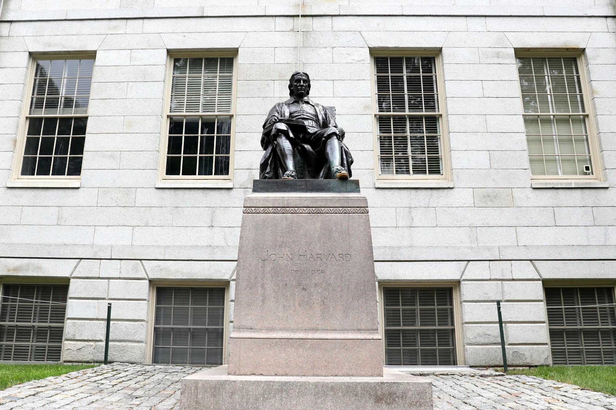 John Harvard was not woke.