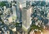 An artist's rendering of Mori Building Co.'s residential tower in Toranomon, Japan. Source: Mori Building Co.