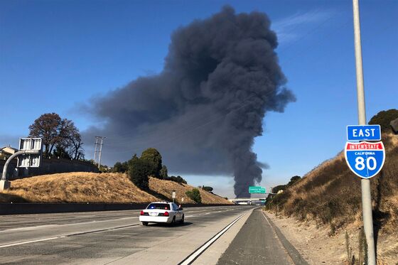 California Fuel Tank Fire Contained and Shipments Halted
