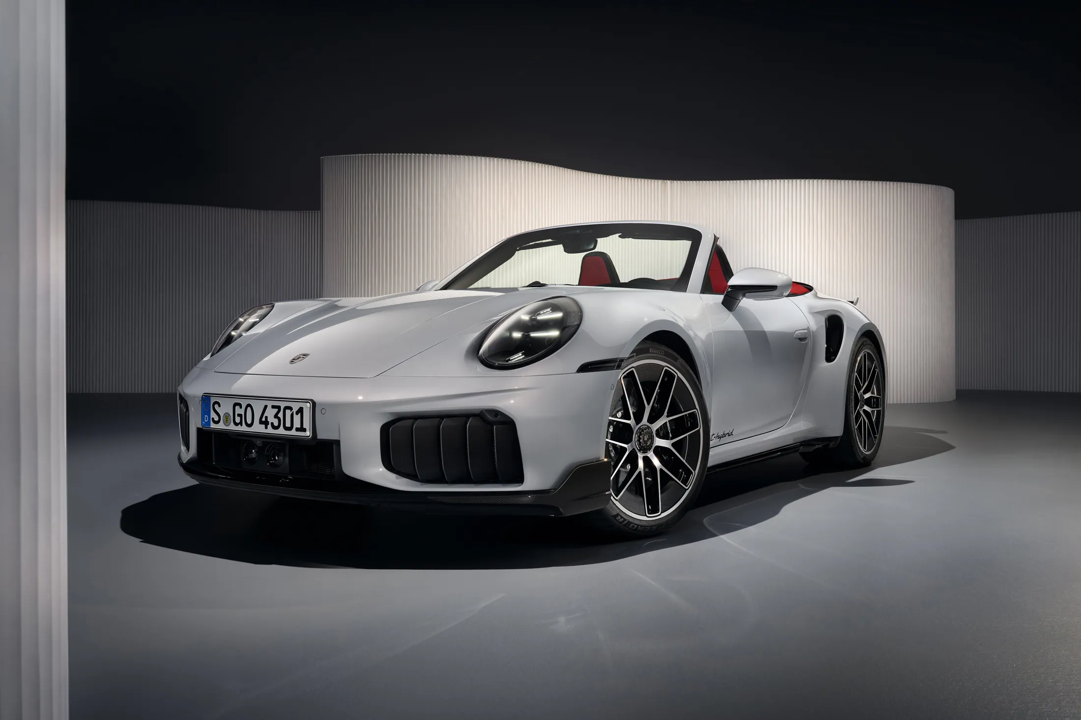 The Porsche 911 Turbo S Cabriolet,&nbsp;a new performance hybrid for 2026.