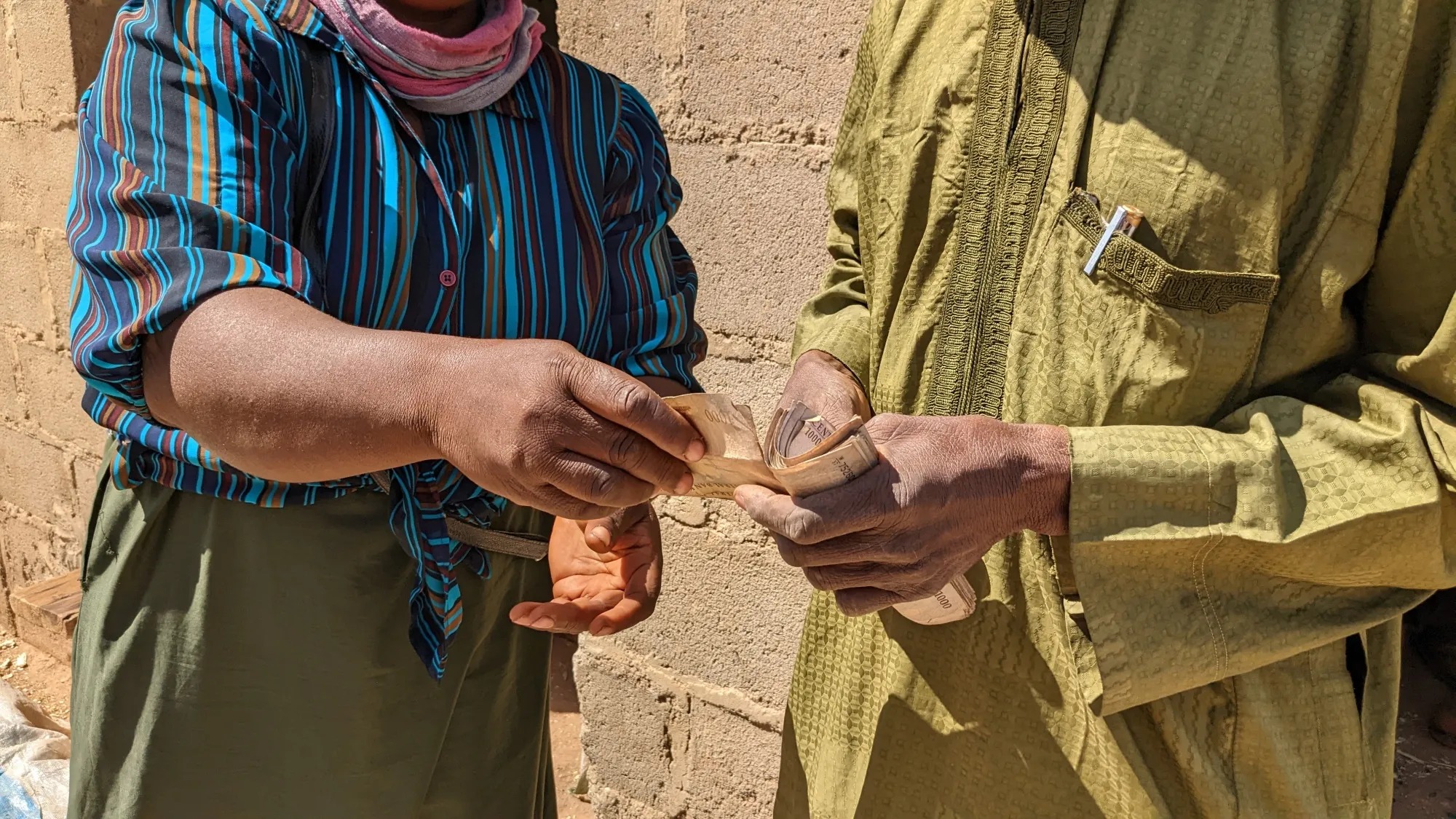 Traders at Dawanau international grains market, Kano’s biggest market of the commodities.
