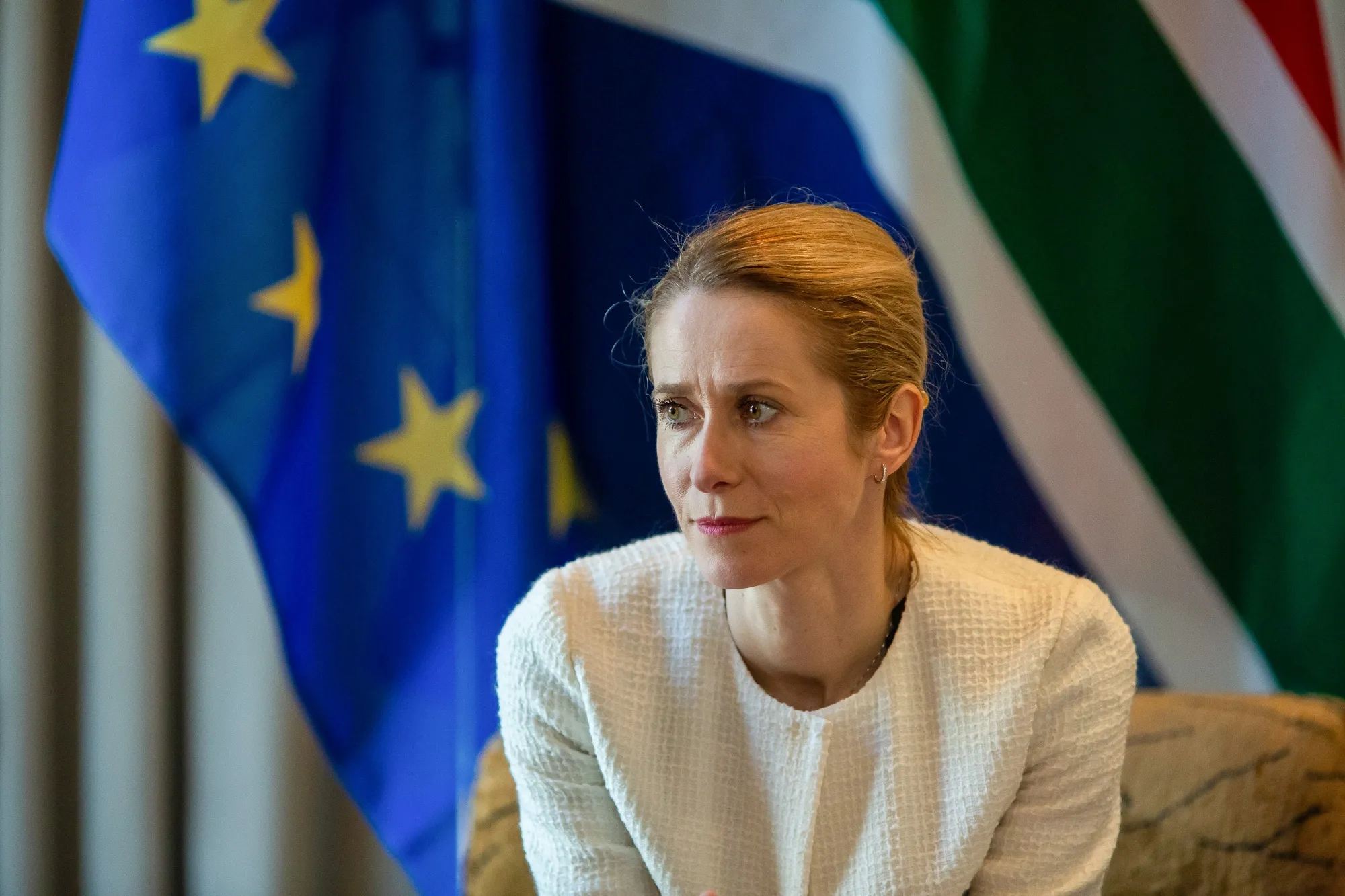 Kaja Kallas, in Cape Town.