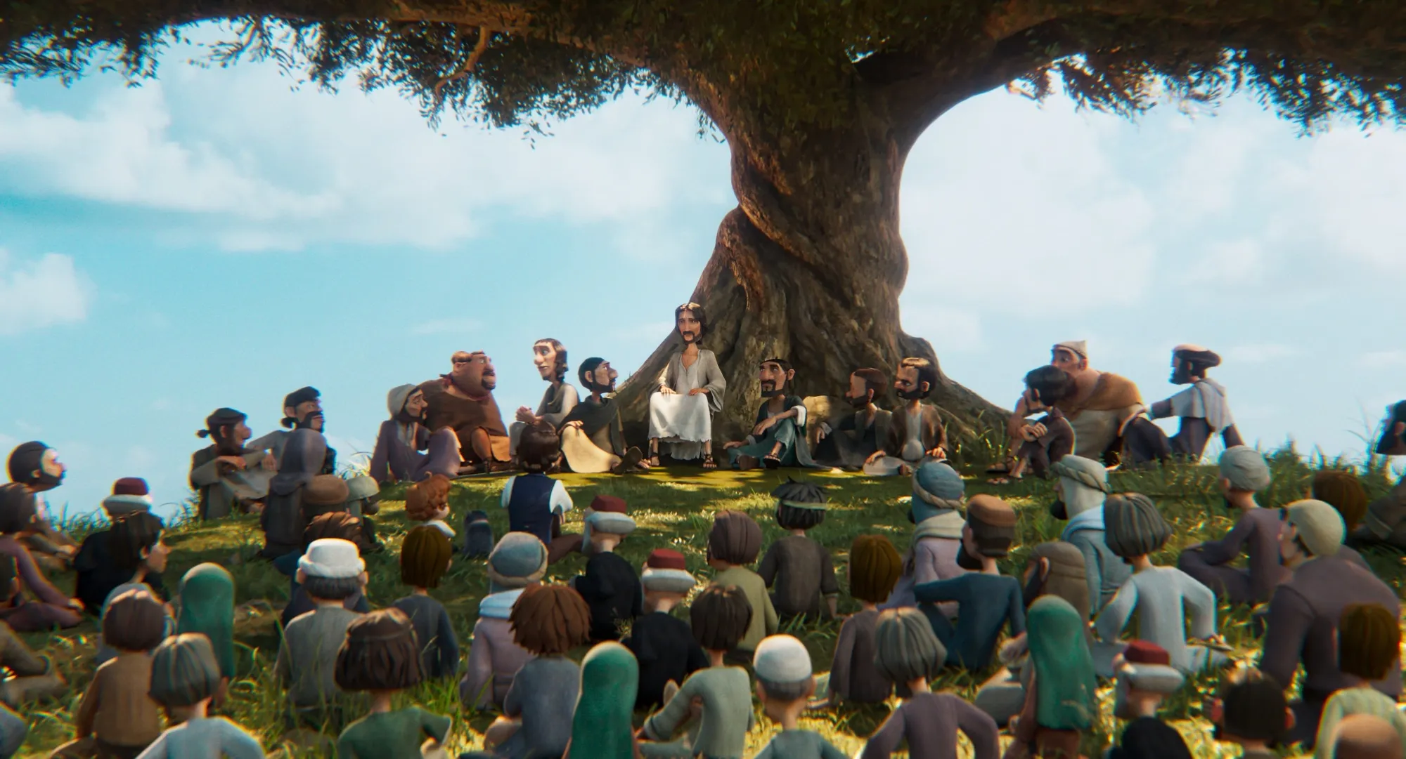 A scene from the animation ‘King of Kings’.