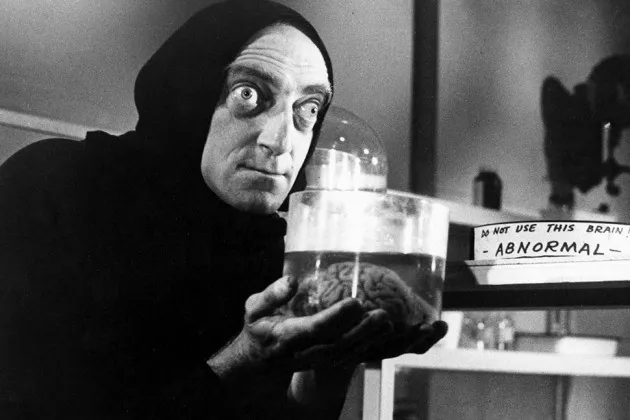 Marty Feldman steals a special brain in Young Frankenstein