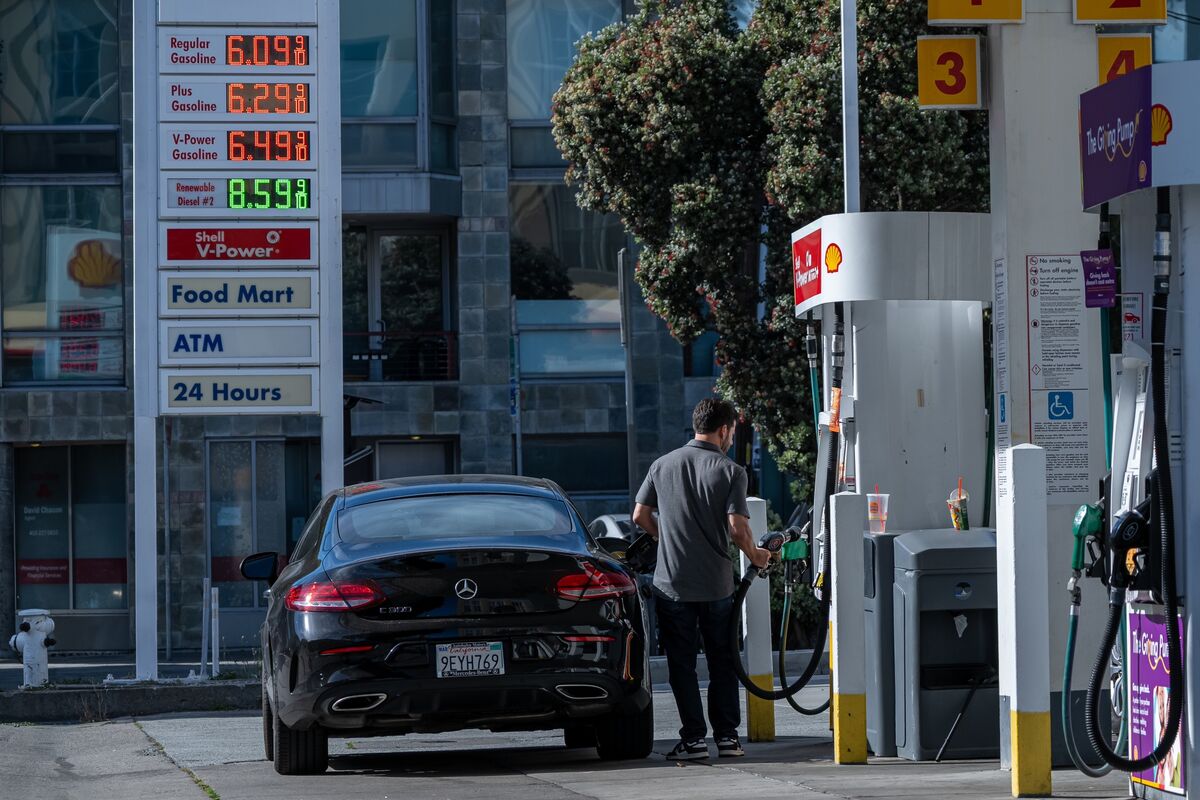 US Consumer Sentiment Slides on Higher Gas, Trade Tensions