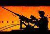 101st Airborne Patrols At Night In Mosul