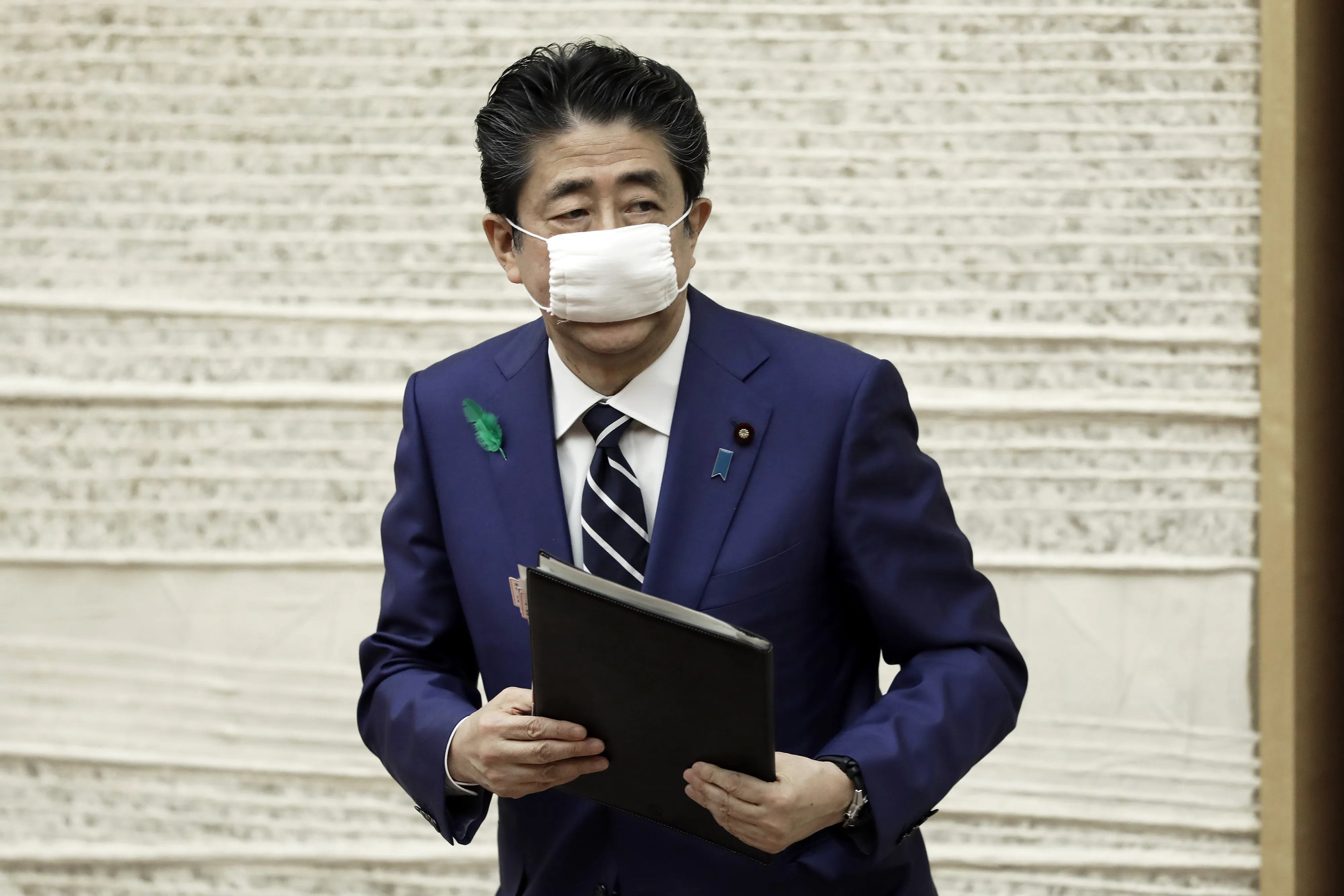 Shinzo Abe in 2020.&nbsp;