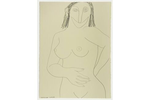 Joshua Abelow, Self-Portrait as a Woman (2009)