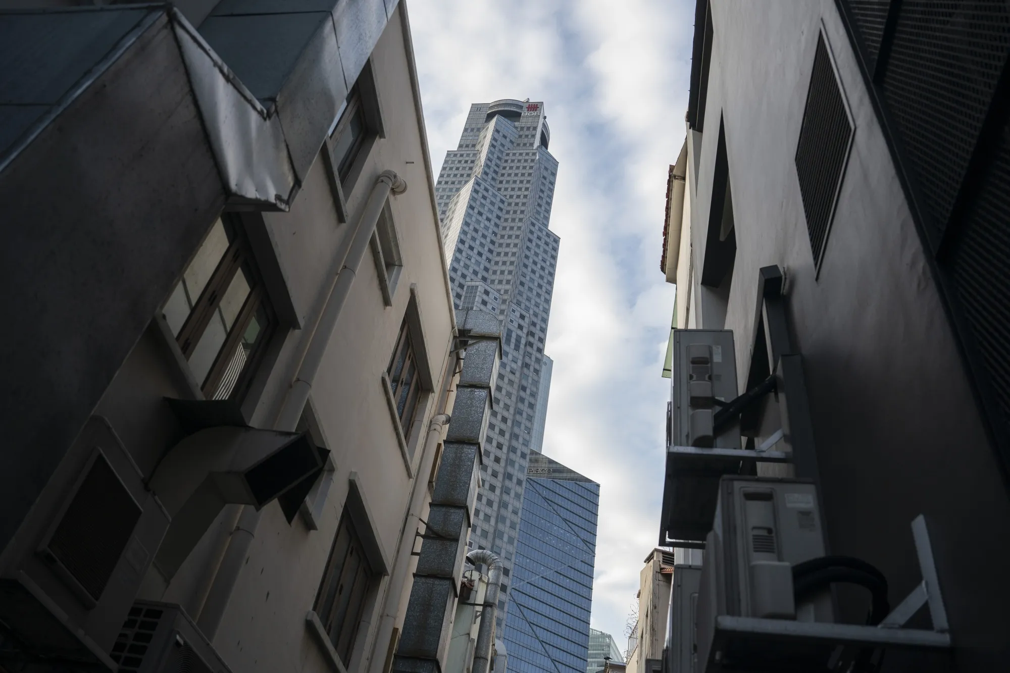 United Overseas Bank Plaza in Singapore.