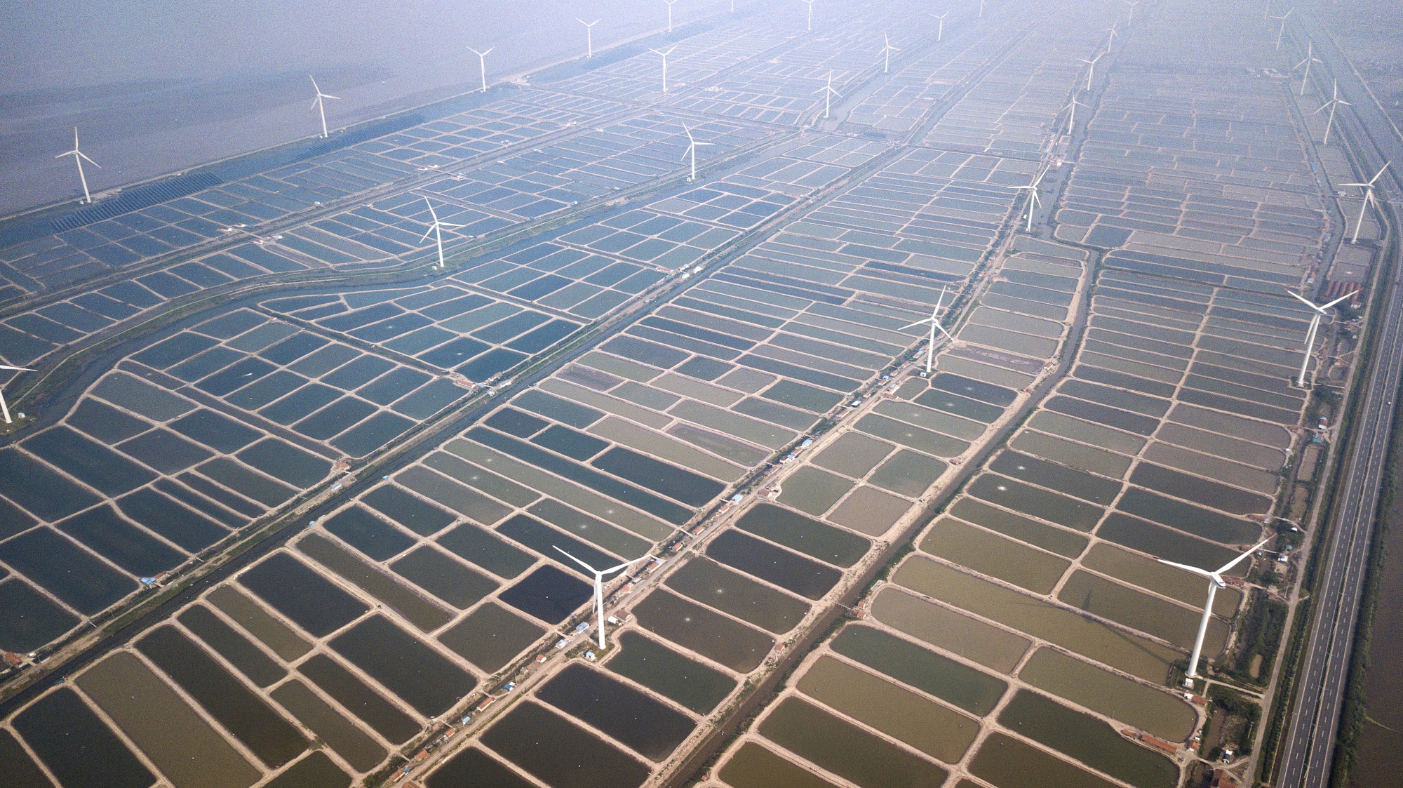 China Huaneng Group Windfarm in Eastern China