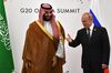 プーチン大統領とムハンマド皇太子