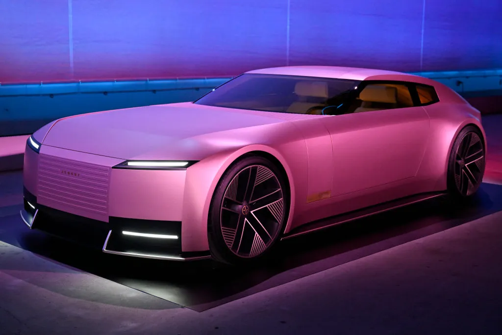 Jaguar’s Type 00, unveiled on Monday at Art Basel in Miami.