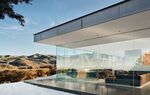 A house designed by Mark DuBois for art collectors Jeanne and Michael Klein.