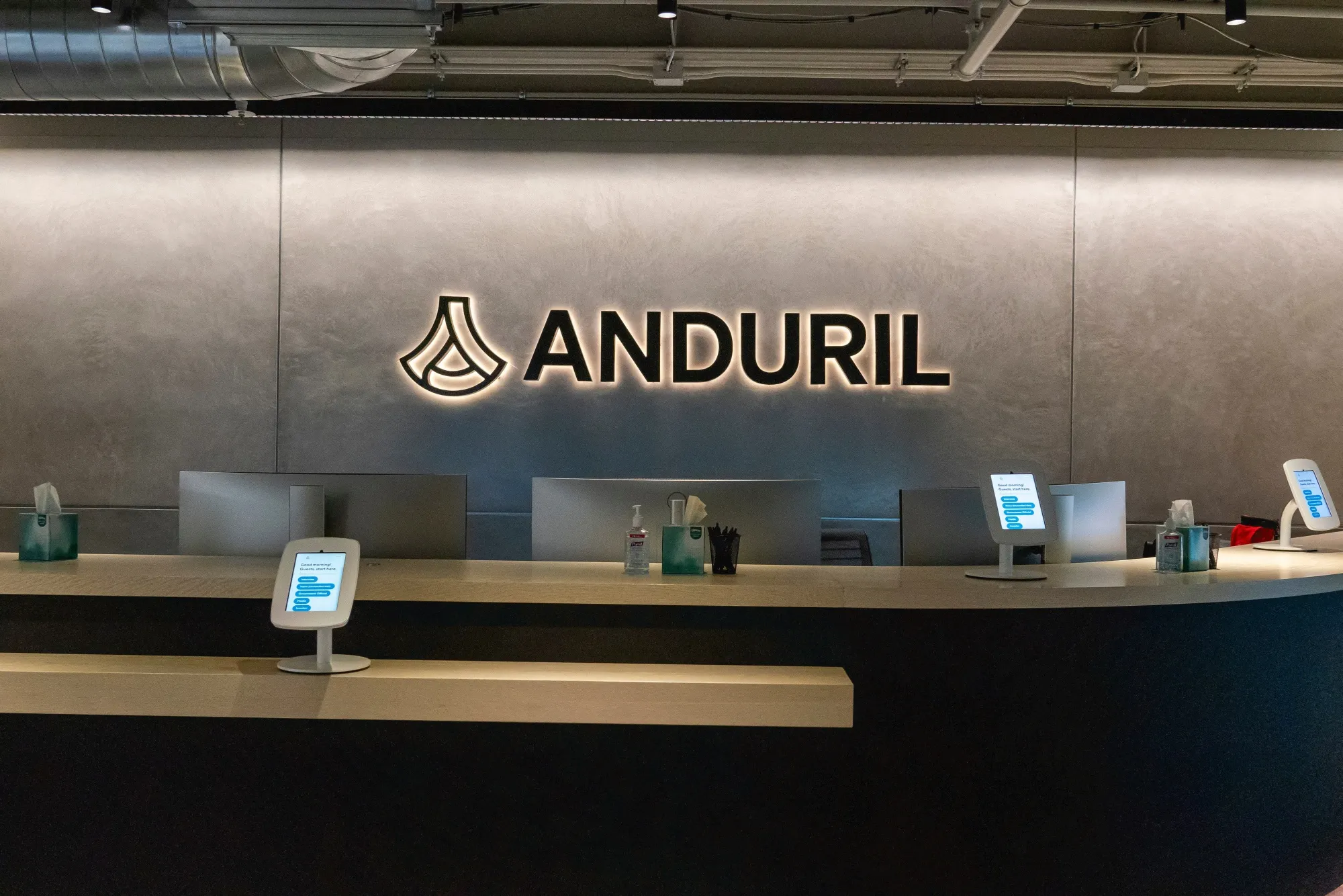 The Anduril Industries headquarters in Costa Mesa, California, US.
