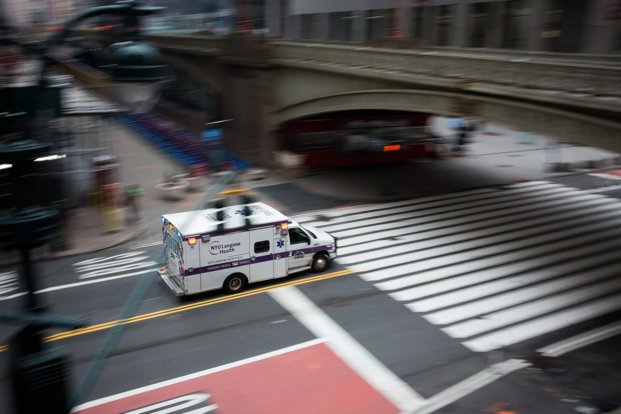 New York City As Virus Fatalities Jump 