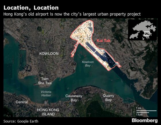 Hong Kong Turns an Old Airport Into Billions Worth of Luxury Condos