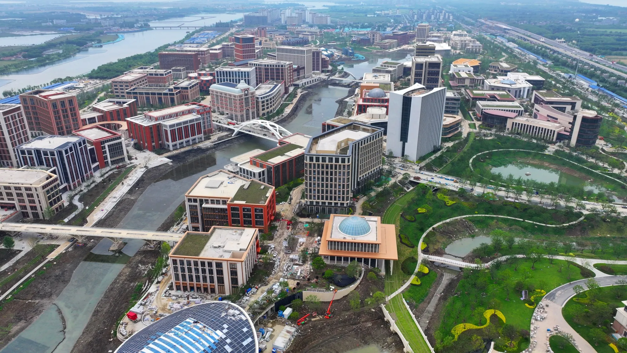 Huawei’s Shanghai campus.