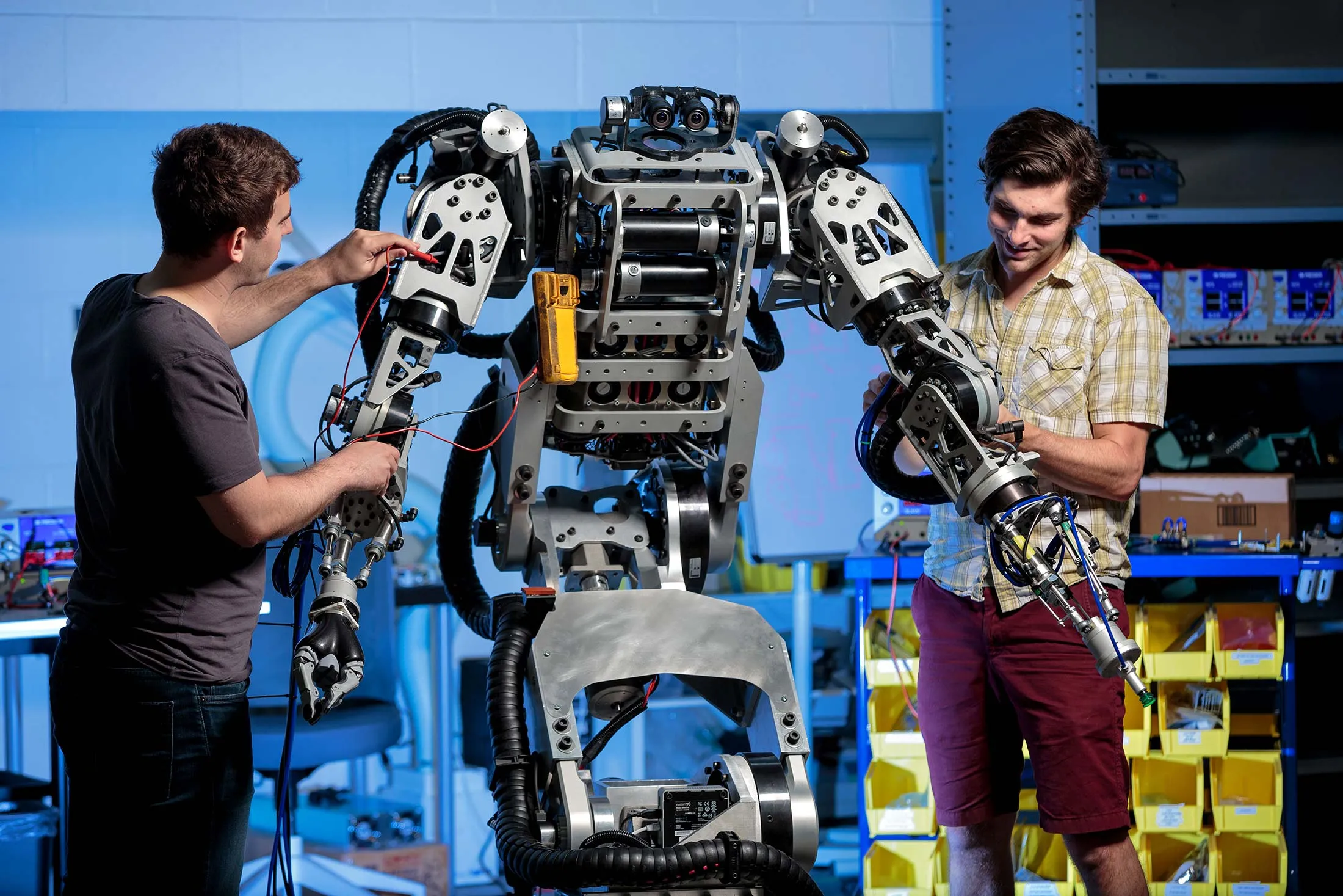 Secretive Canadian Company Teaches Robots to Be More Like People - Bloomberg