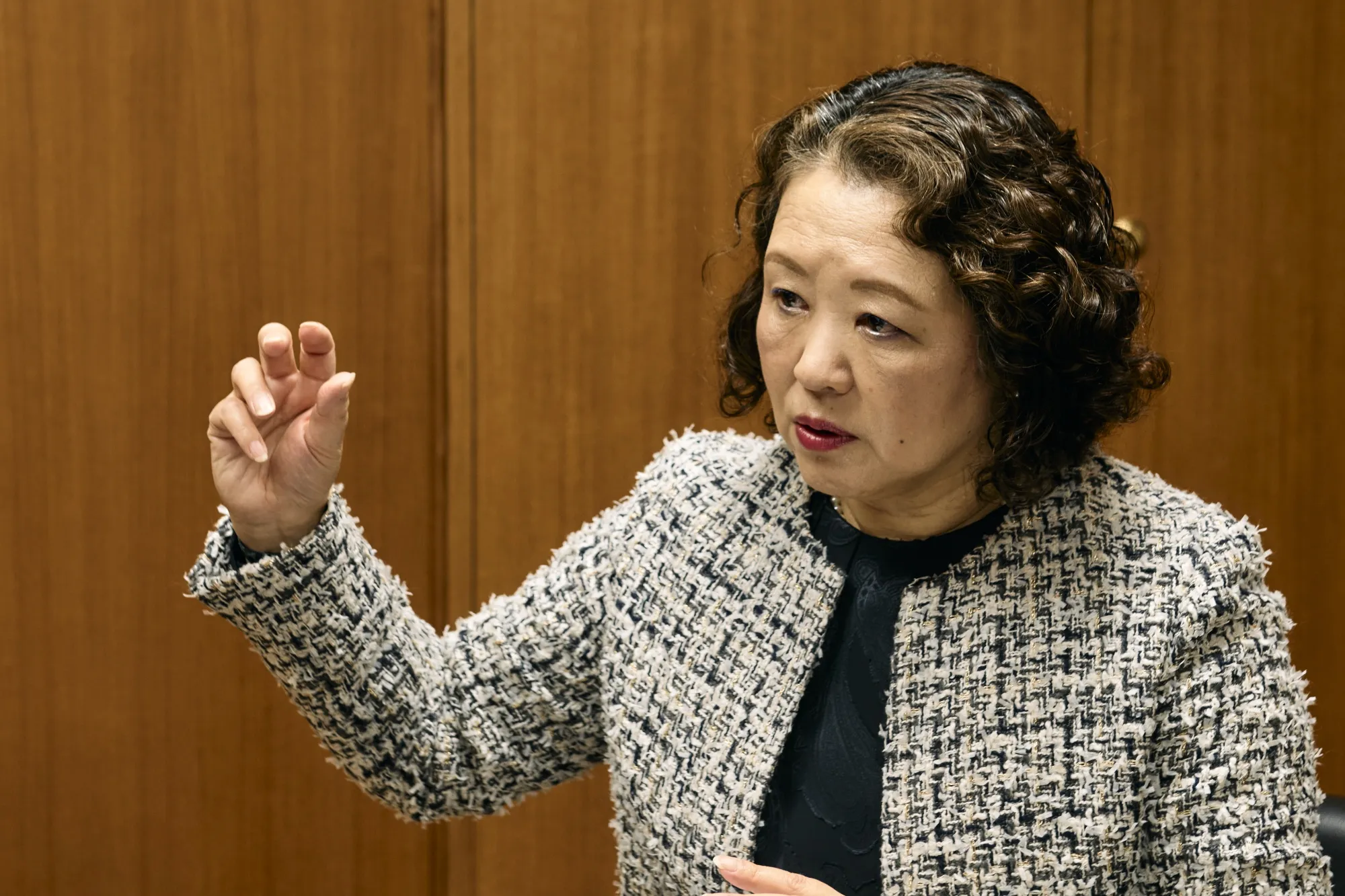 芳野友子連合会長