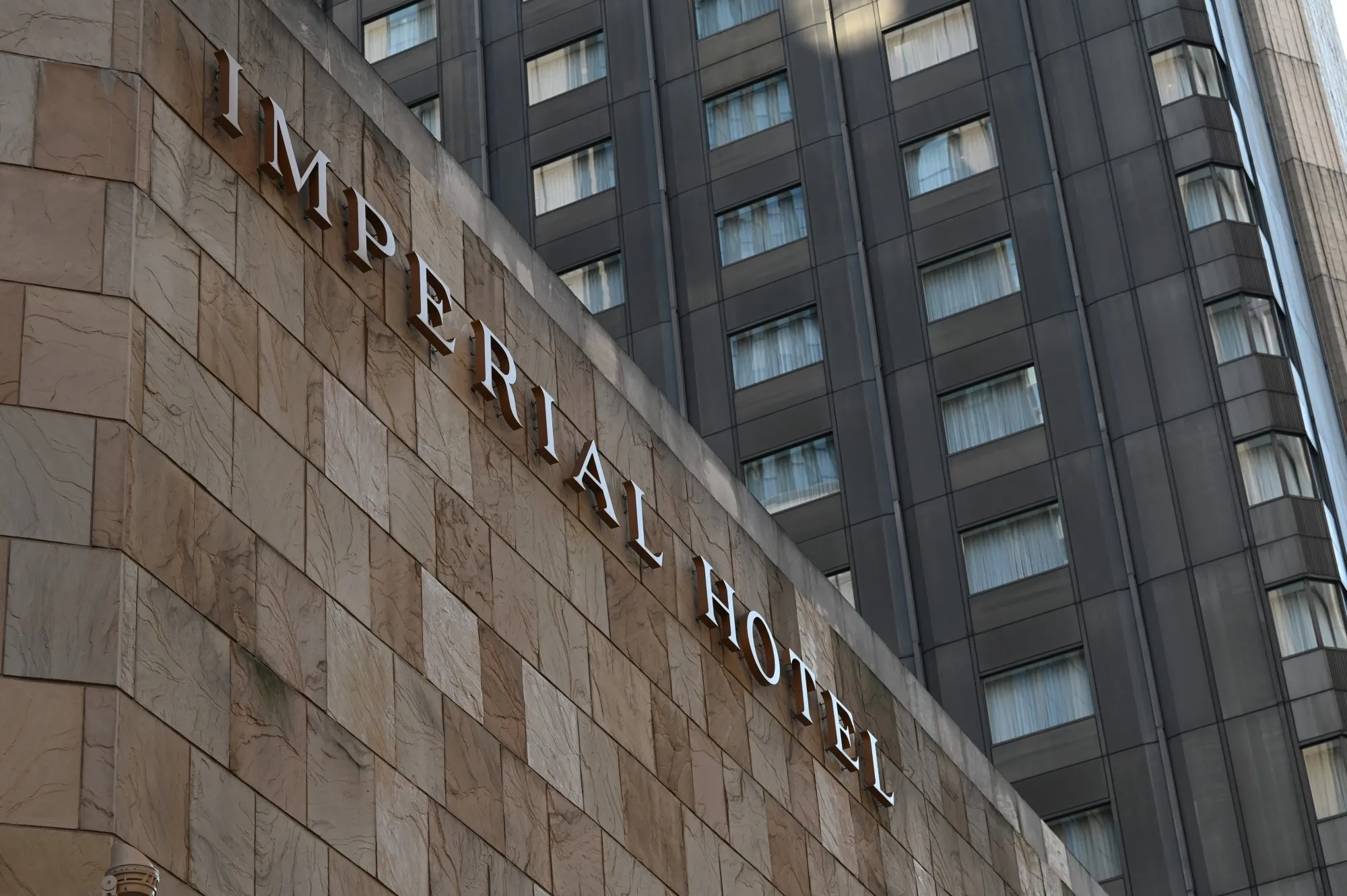 The Imperial Hotel in Tokyo.