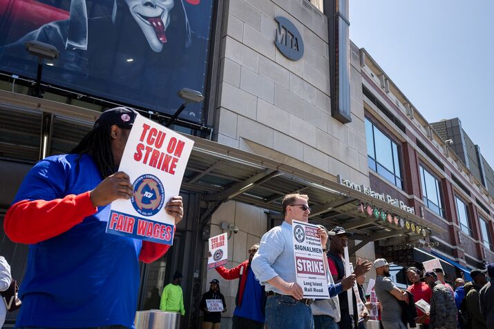 Nation's Busiest Commuter Rail Line Crippled By LIRR Workers Strike