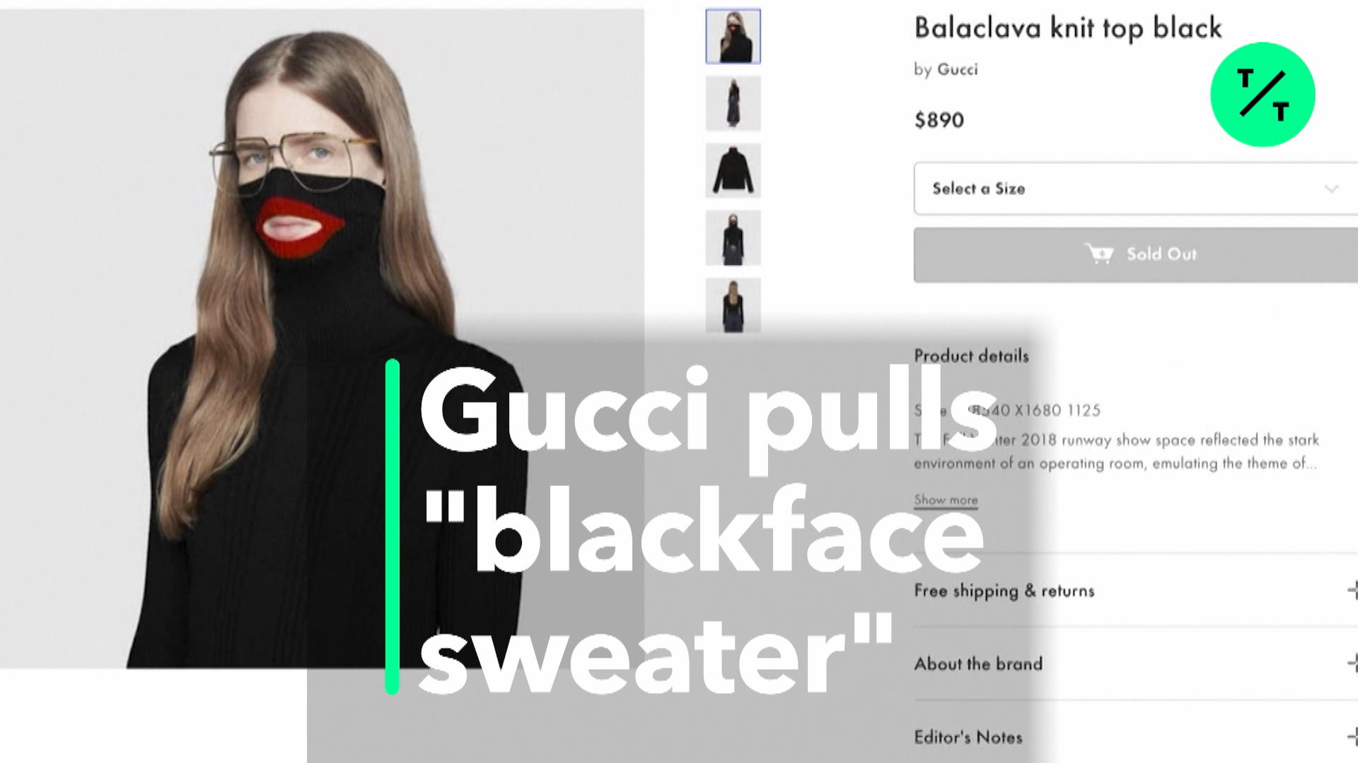 I hele verden bedstemor Tilskynde Gucci Pulls Sweater For Blackface Imagery Criticism - Bloomberg